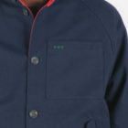 Blouson marine homme en coton recyclé