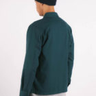 Chemise en coton Recyclée vert homme