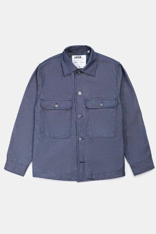 Veste en jean mi-saison en coton recyclé