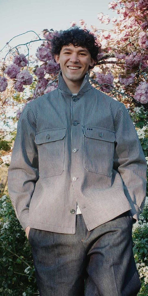 Blouson worker pour homme façon veste de travail